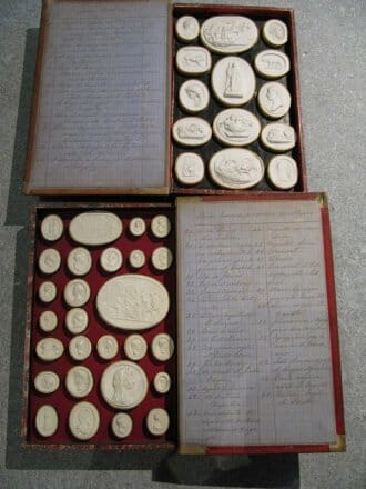 19th century collection of Italian intaglios c.1880