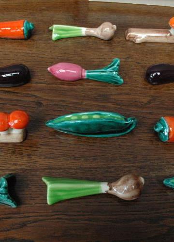 Vallauris porte-couteaux knife rests c.1950