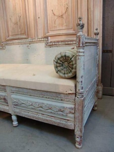 19th century swedish sofa with original paint finish c.1840