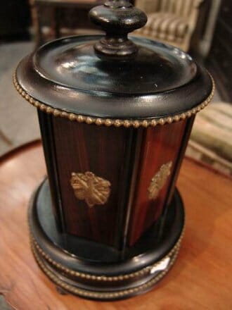 Napoleon III musical cigar box c.1860