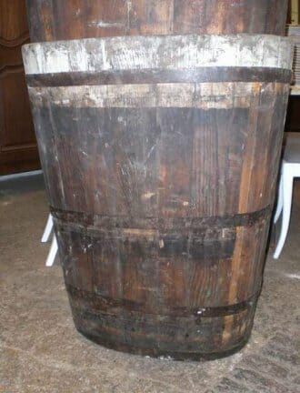 Grape harvesting bottiche (barrel) c.1920