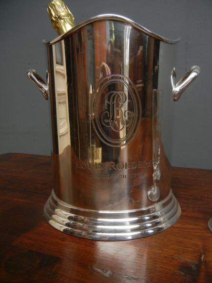 French silver plated champagne bucket RODERER