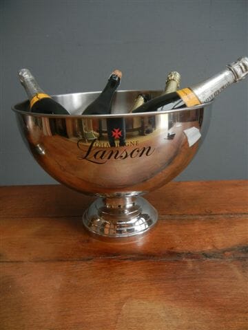 Large French Lanson champagne vasque c.1970