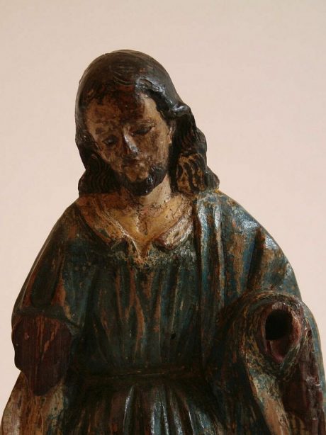 Kneeling Christ figure from Spain c.1600-1700