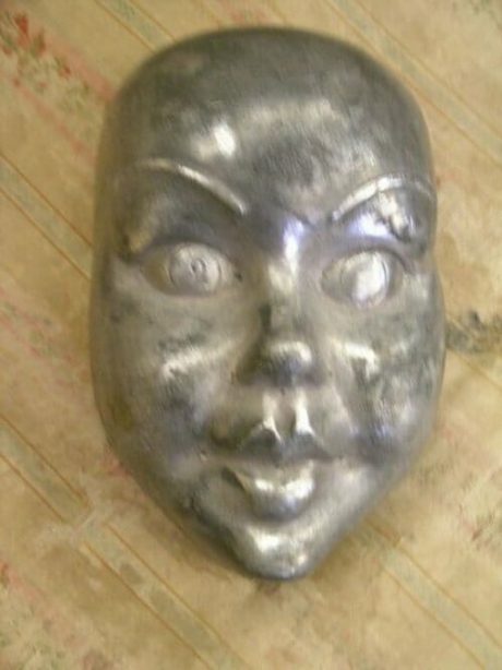 Polished Metal Face Mould