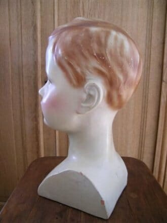 1930s Terracotta head of a boy