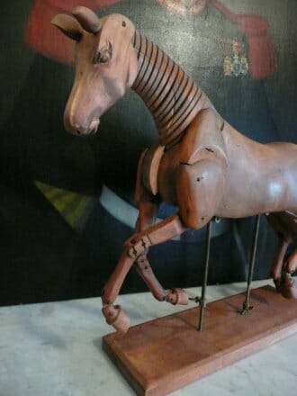French artists articulated horse c.1970