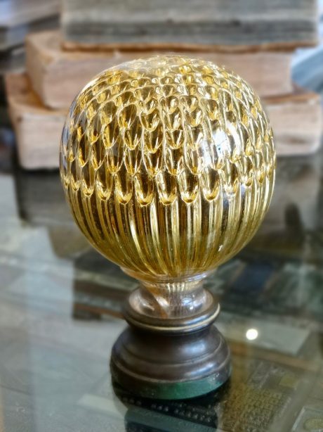 Baccarat crystal Boule d'escalier