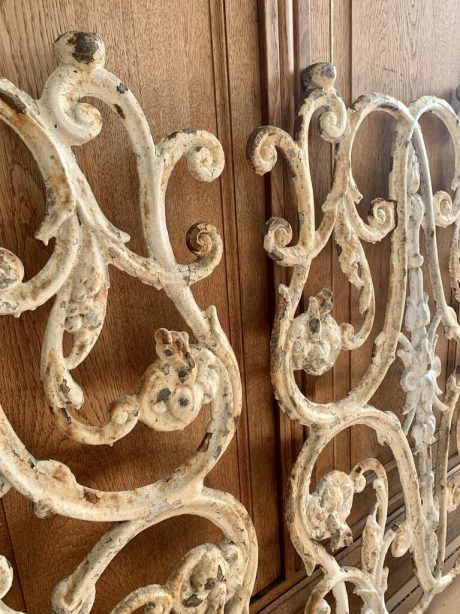 Pair of 19th Century Cast Iron Elements c.1870