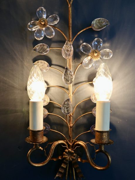 Mid century Wall Light by Oswald Haerdtl for Lobmeyr