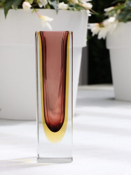 Luigi Mandruzzato Murano Sommerso vase