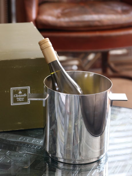A rare French Christofle Silver Plated Ice bucket