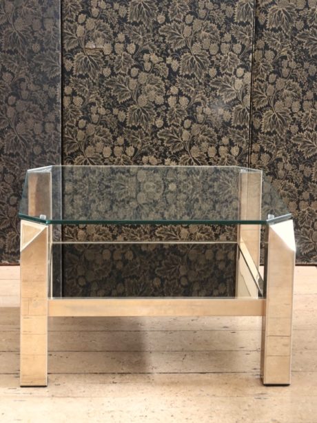 23 carat gold plated side table from Belgo chrom