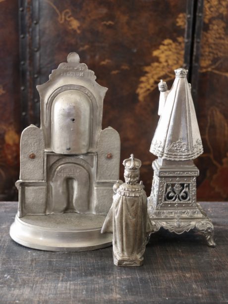 A Belgian mid-century travelling altar shrine