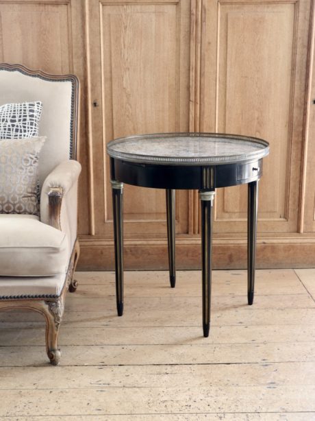 Louis XVI style Bouillotte side table