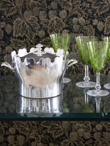 Christofle Gallia silver plated ice bucket