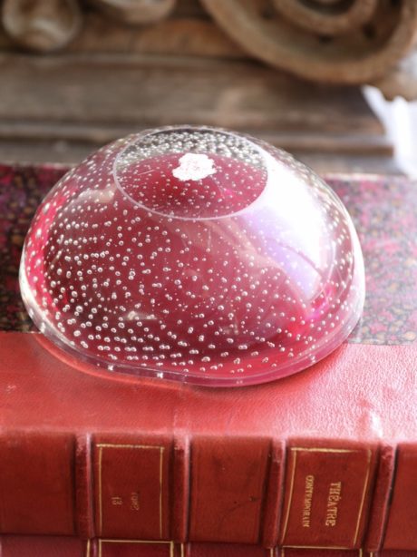 Galliano Ferro Bullicante Murano Geode bowl