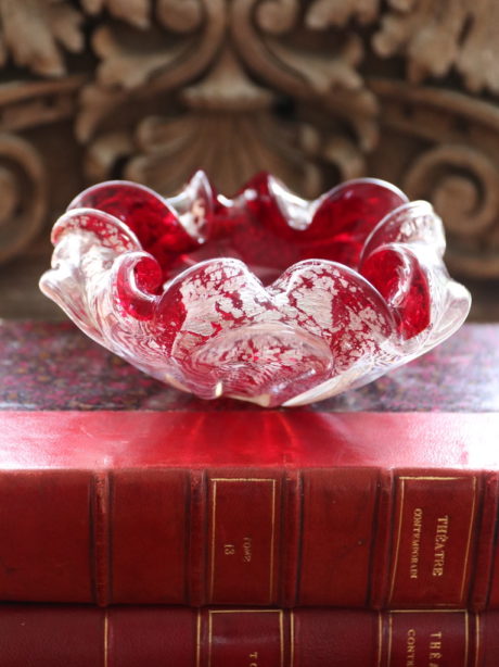 Barovier & Toso Murano petite art glass bowl