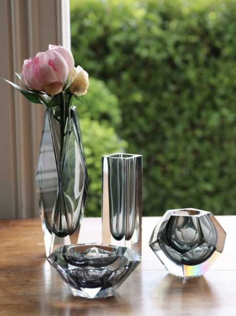 Collection of Murano Sommerso Murano glass