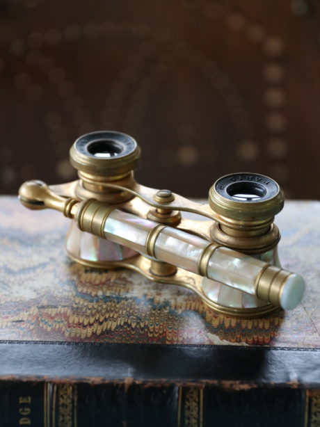 Antique French Mother of Pearl opera glasses
