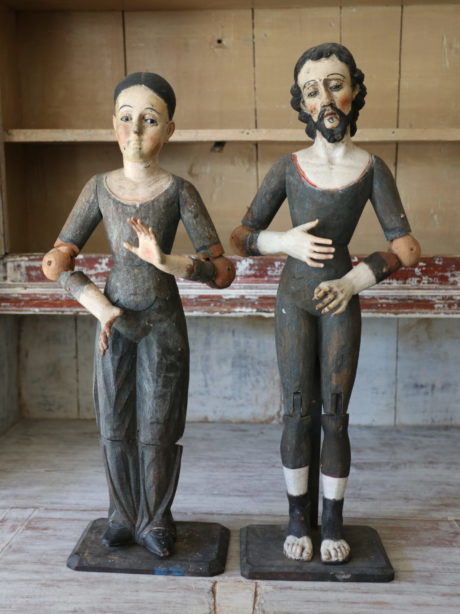 Folk Art Articulated Santos Lay Figures c.1850