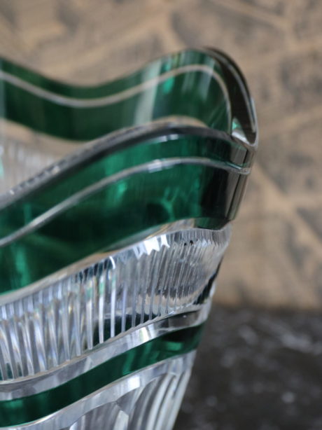 Hubert Fouarge designed Val St Lambert vase
