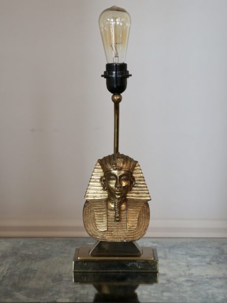 Hollywood Regency Pharaoh Table Lamp
