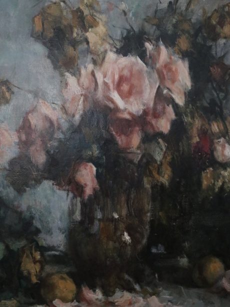Still life with Roses and Lemons by Jean Laudy