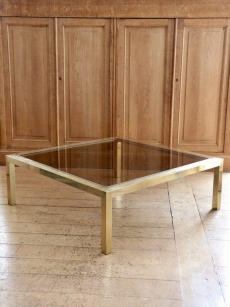 Mid century Italian square coffee table