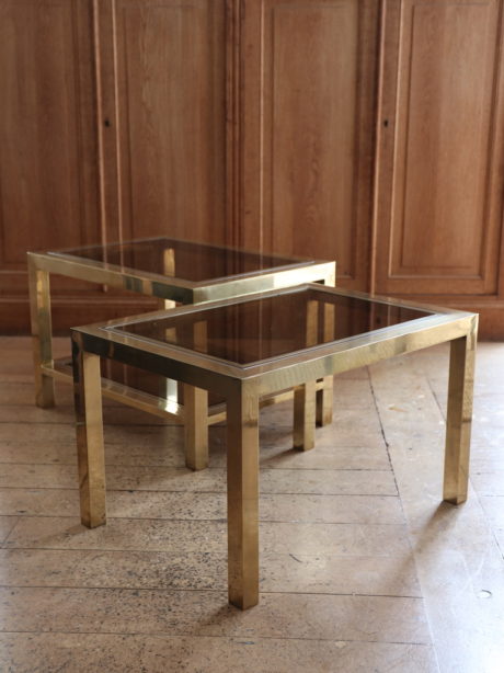 Pair of Italian Mid-Century side tables