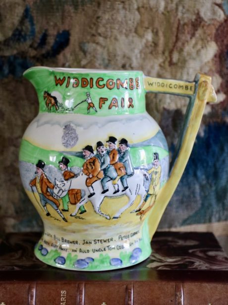 Antique Widdicombe Fair Musical Tankard