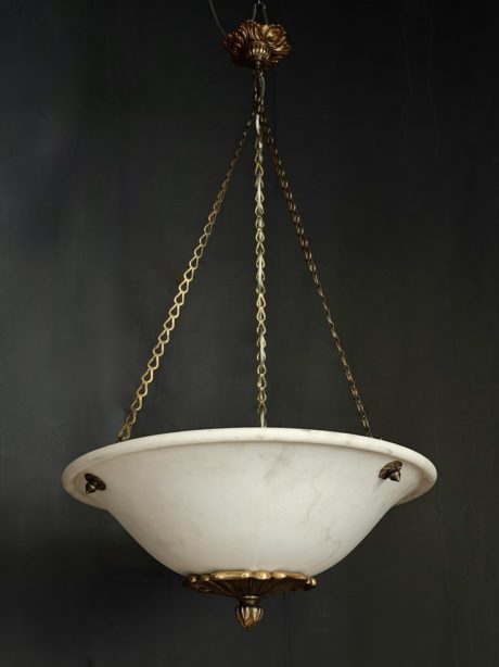 Antique Marble Plafonnier with Gilt Bronze Mounts